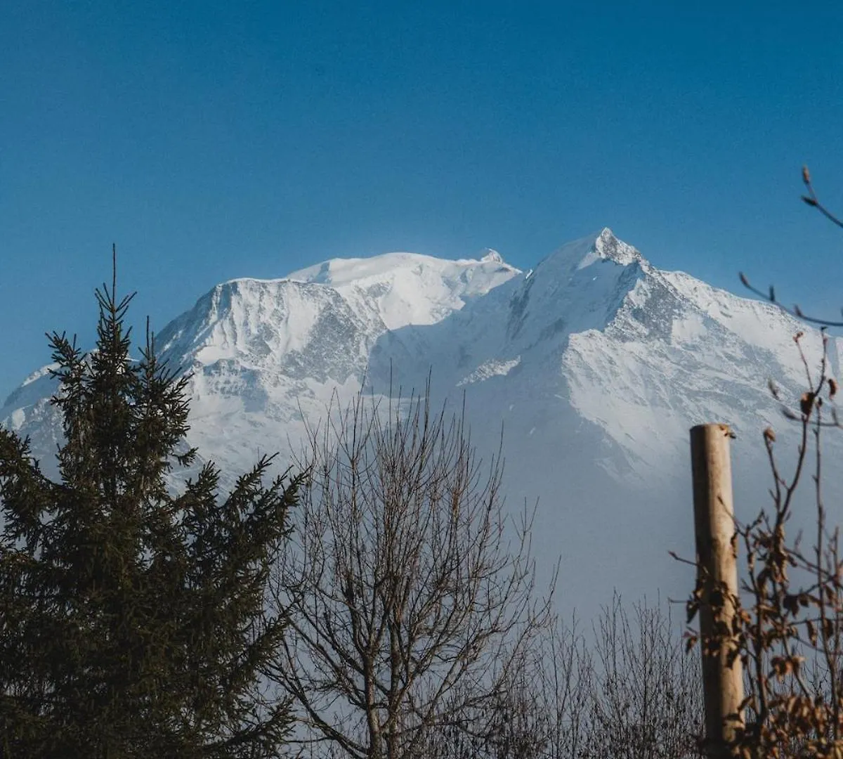 Chalet De Luxe Saint Gervais Avec Vue ,Spa, Jacuzzi, Salle De Sport