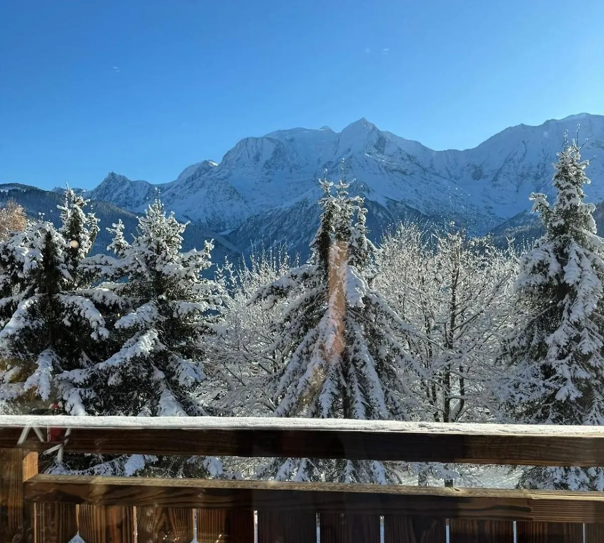 Chalet De Luxe Saint Gervais Avec Vue ,Spa, Jacuzzi, Salle De Sport France