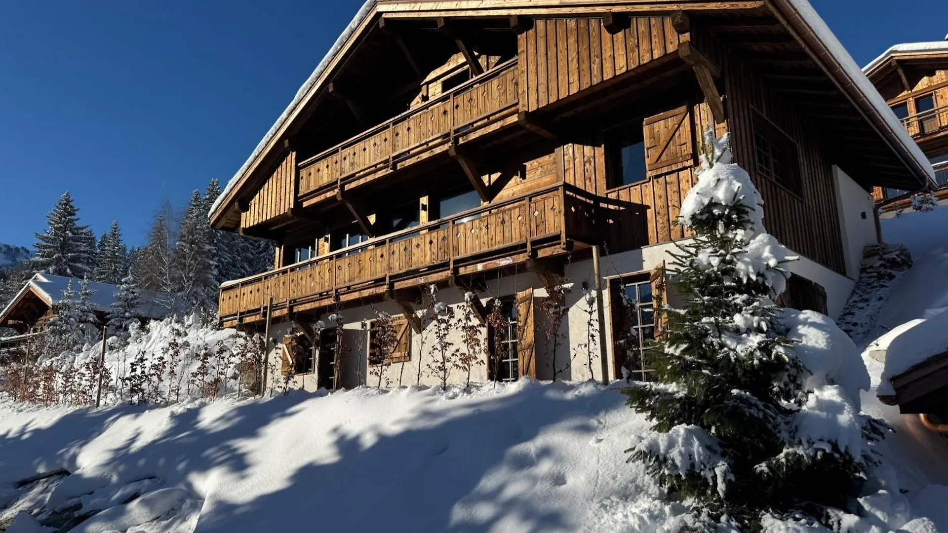 Chalet De Luxe Saint Gervais Avec Vue ,Spa, Jacuzzi, Salle De Sport